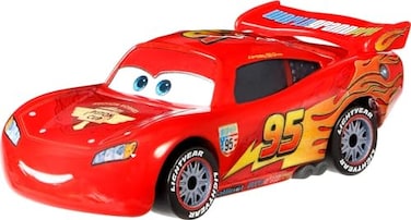 Mattel Disney Pixar Cars Lightning McQueen with Racing Wheels
