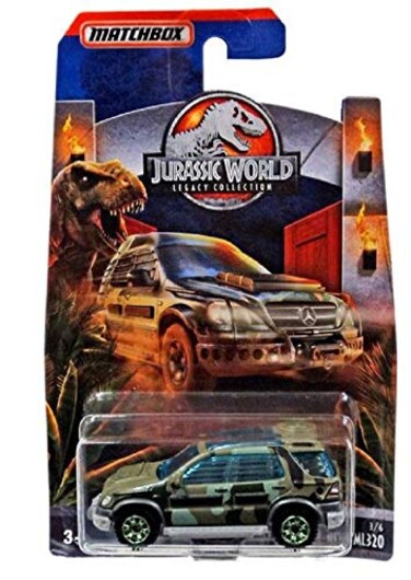 Matchbox Jurassic World Legacy Collection 97 Mercedes Benz ML 320