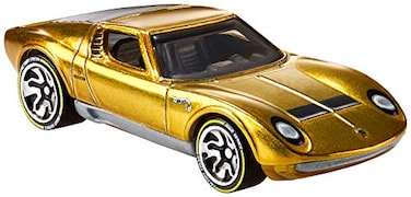 Hot Wheels id 71 Lamborghini Miura P400 SV Factory Fresh Multicolor