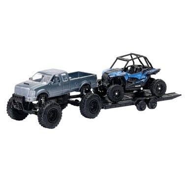NewRay Toys 4X4 PickUp Truck Polaris RZR Set