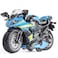 MING YING 66 Toy Motorcycle Pull Back Toy Car with Sound and Light ToyToy Motorcycles for BoysToys for 39 Year Old Boys Blue