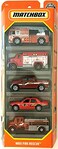 Piuess Matchbox MBX Fire Rescue 5 Pack 164 Scale Vehicles