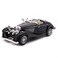 PUXU 128 Scale Pullback Diecast Metal Antique Classic Model Cars Collectible Toy Gifts BlackLength 65in168cm