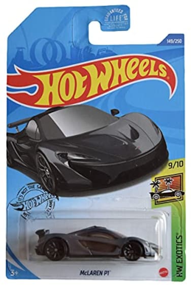 Mattel Hot Wheels McLaren P1 Dark Gray 149250 Exotics 910