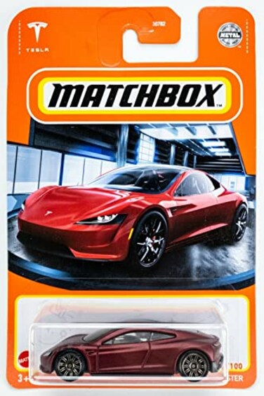 Matchbox Tesla Roadster 4100 Red