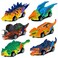 Wishall Dinosaur Toys Pull Back Cars 6Pcs Dinosaur Toys for Kids 35 Toddlers Boy Toys Age 3 4 5 and Up Dinosaur Cars Dino Toys for 3 Year Old Boys Girls Dino Games Birthday Easter Gifts for Kids Party