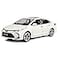 BDTCTK Compatible for 132 Corolla Model Car Zinc Alloy Pull Back Toy Car with Sound and Light for Kids Boy Girl White
