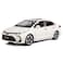 BDTCTK Compatible for 132 Corolla Model Car Zinc Alloy Pull Back Toy Car with Sound and Light for Kids Boy Girl White