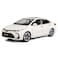 BDTCTK Compatible for 132 Corolla Model Car Zinc Alloy Pull Back Toy Car with Sound and Light for Kids Boy Girl White