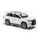 BHYDRY Diecast car Model 124 Scale Zinc Alloy Pull Back Toy car with Sound and Light Collectible Toys Vehicle for Adults and Boys Girls White