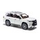 BHYDRY Diecast car Model 124 Scale Zinc Alloy Pull Back Toy car with Sound and Light Collectible Toys Vehicle for Adults and Boys Girls White
