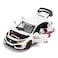WAKAKAC Diecast Car 132 for TypeR Model Car Pull Back Toy Car with Light and Sound Model Vehicles for Boys Girls GiftWhite
