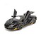 iLooboo Alloy Collectible Black Lambo Toy Pull Back Vehicles Diecast Cars Model with Light Sound
