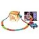 Discovery Toys Crazy Climb Track Flexible Race Track Set with LED LightUp Car 144 Track Pieces with 2 Interchangeable Car Shells Custom Climbing Racetrack Toy for Kids Ages 5