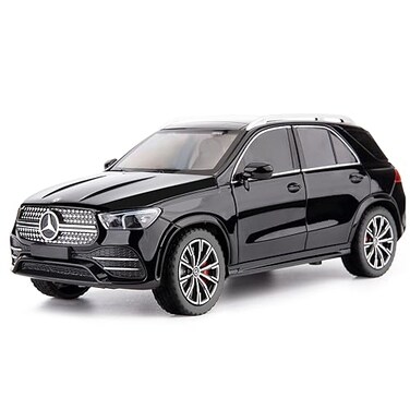 WAKAKAC Compatible for 124 Alloy Diecast GLE 350 Toy Car with Sound and Light Pull Back Collection Model Car for Kids Gift Black
