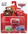 Disney Cars Mini Racers 3 Pack On the Road Lightning McQueen Chick Hicks and Fabulous Hudson Hornet