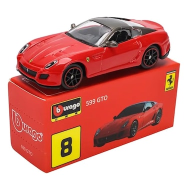 Bburago 164 Scale Ferrari Series Model Collection Race Diecast Metal Model Car 599 GTO