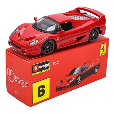 Bburago 164 Scale Ferrari Series Model Collection Race Diecast Metal Model Car F50