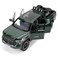 WAKAKAC 124 Tundra OffRoad Pickup Car Model Pull Back Diecast Truck Toy with SoundsLights for Kids Boys Girls and Adults Gift Green