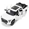 WAKAKAC 124 Tundra OffRoad Pickup Car Model Pull Back Diecast Truck Toy with SoundsLights for Kids Boys Girls and Adults Gift White