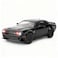 BDTCTK 132 Dodge Challenger Hellcat Model Car Zinc Alloy Pull Back Toy car with Sound and Light for Kids Boy Girl GiftBlack