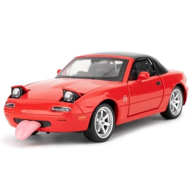 TGRCM-CZ TGRCMCZ 132 Mazda Miata MX5 Alloy Model Car with Sound Light Vehicle with Pull Back Function Openable Doors Realistic Details for Collectors Gifts Red