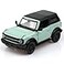 TOKAXI 136 Scale Ford Bronco Diecast Car ModelsPull Back Vehicles Bronco Toy CarsCars Gifts for Boys Girls Shelter Green