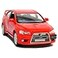 KiNSMART 2008 Mitsubishi Lancer Evolution X 136 Scale 5 Die Cast Metal Model Toy Car Red
