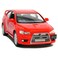 KiNSMART 2008 Mitsubishi Lancer Evolution X 136 Scale 5 Die Cast Metal Model Toy Car Red