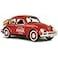 Coca-Cola CocaCola 124 1967 Volkswagen Beetle with rear Decklid Rack 2 bottle cases