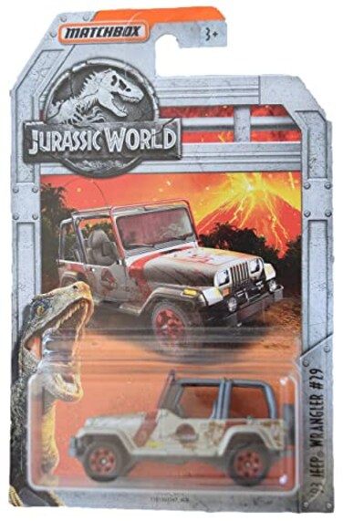 Matchbox 93 Jeeps Wrangler 29 Jurassic World