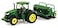 John Deere ERTL 7215R Tractor with 1590 Grain Drill Replica 164 Scale Authentic DieCast and Plastic Replica Tractor Toys Green