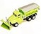 Playmaker Toys Show Plow Truck 6 Die Cast Metal Model Toy Truck wPullback Action Green