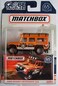 Matchbox MATCHBOX Globe Travelers Orange Land Rover Defender 110 65TH Anniversary