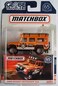 Matchbox MATCHBOX Globe Travelers Orange Land Rover Defender 110 65TH Anniversary