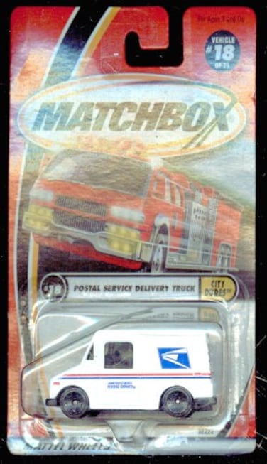 Matchbox Postal Service Delivery Truck Vehicle 18 of 75
