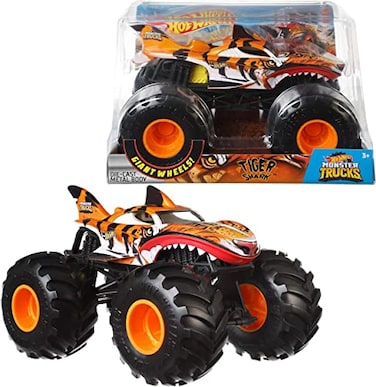 Hot Wheels Monster Trucks Tiger Shark 124 Scale die cast