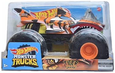 Hot Wheels Monster Trucks Tiger Shark 124 Scale die cast