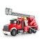 Dwi Dowellin Kids Fire Truck Toys for 3 4 5 6 Years Old Boys Fire Rescue Vehicle with Shooting WaterLights and Sounds