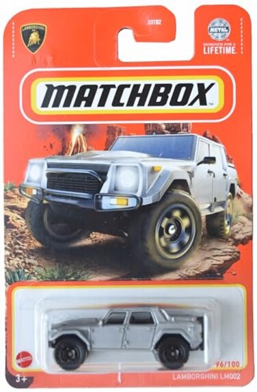 Matchbox Lamborghini LM002 Gray 164 Scale Truck Unisex Children Aged 312