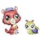 Littlest Pet Shop Pet Pawsabilities Eunice Greenley and Pacer Landon Doll