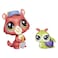 Littlest Pet Shop Pet Pawsabilities Eunice Greenley and Pacer Landon Doll