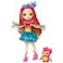 Enchantimals Peeki Parrot Doll and Sheeny Animal Figure