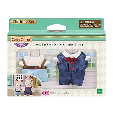 Calico Critters Town Dress up Set for 36 months to 96 months Navy Light Blue