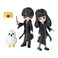 Wizarding World Magical Minis Harry Potter and Cho Chang Friendship Set with Creature Kids Toys for Ages 5 and up