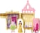 Mattel Disney Princess Belle Stackable Castle Doll House with Small Belle Doll 4 Character Friends 3 Accessories Portable with Handle