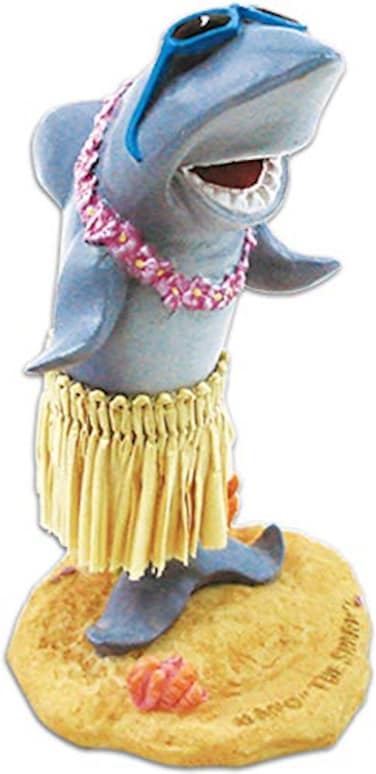 KC Hawaii Mini Shark with Sunglasses Mini Dashboard Doll 375 inches