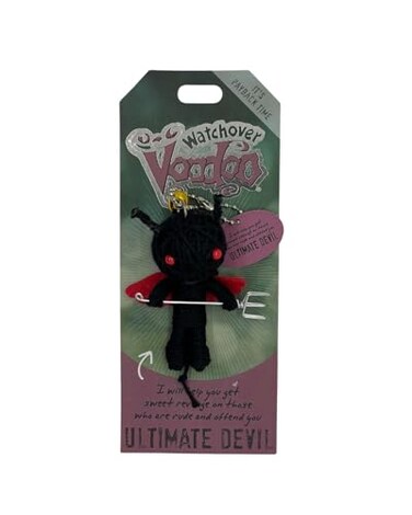 Watchover Voodoo 3Inch Ultimate Devil Keychain Handcrafted Gift to Bring Good Luck and Positivity Everywhere You Go