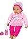Lissi 16 Interactive Baby Doll with Accessories 16 inches Pink