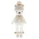 cuddle + cuddle kind Stella the Polar Bear Regular 20 HandKnit Doll 1 Doll 10 Meals Fair Trade Heirloom Quality Handcrafted in Peru 100 Cotton Yarn